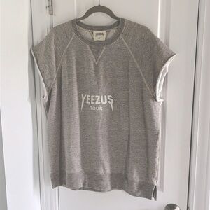 Yeezy Yeezus Tour Kanye West Sleeveless Sweatshirt
